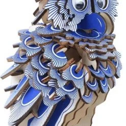OWL 3D Puzzel Uil | Bouwpakket | Hout | 17.5 CM