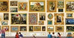 Grafika - Reis Rond De Kunst (kunst Puzzel, 54.000 Stukjes, 864 X 204 Cm)