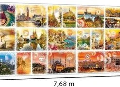Grafika Reis Rond De Wereld (legpuzzel, 48000 Stukjes, 768 X 204 Cm)
