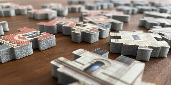 Wrebbit Neuschwanstein Kasteel - 3D Puzzel - 890 Stukjes - Afbeelding 5