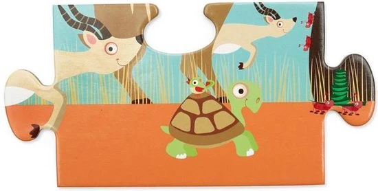 Scratch - Vloerpuzzel - Safari - 36 Stuks - 3+ - Afbeelding 8