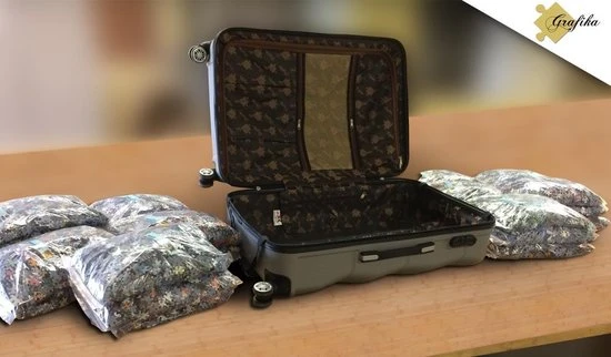 Grafika Reis Rond De Wereld (legpuzzel, 48000 Stukjes, 768 X 204 Cm) - Afbeelding 3