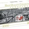 Clementoni - Panorama High Quality Collectie Puzzel - Amsterdam Bicycle - 1000 Stukjes, Puzzel Volwassenen