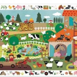Djeco Blij Op De Boerderij - 35 Stukjes
