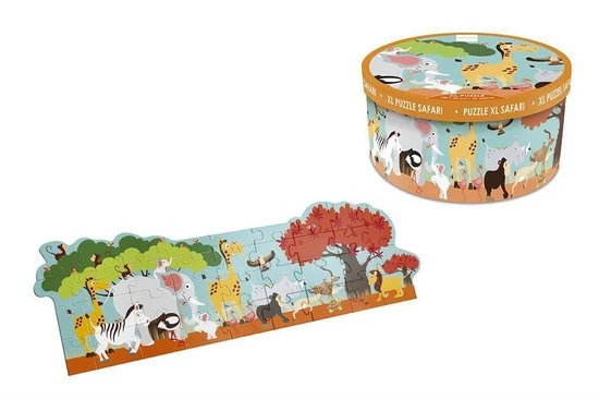 Scratch - Vloerpuzzel - Safari - 36 Stuks - 3+