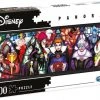 Clementoni - Disney Panorama High Quality Collectie Puzzel - Slechterikken - 1000 Stukjes, Puzzel Volwassenen