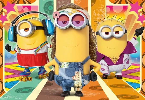 Ravensburger Puzzel Minions 2: Minions In Actie! - 2x24 Stukjes - Kinderpuzzel - Afbeelding 3