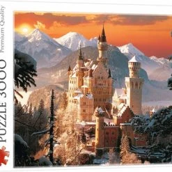 Trefl Neuschwanstein Kasteel Bavaria In De Winter - 3000 Stukjes
