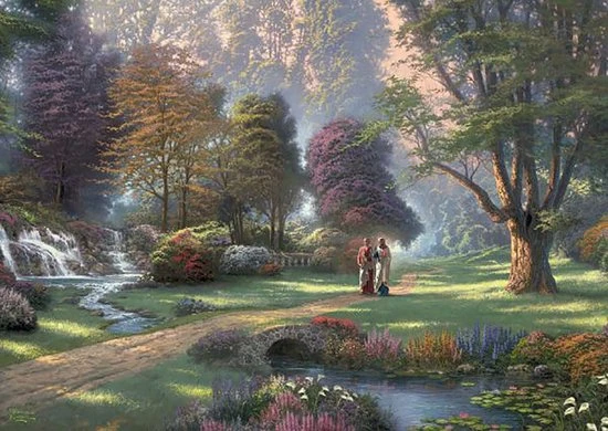 Schmidt Thomas Kinkade - Walk Of Faith - Afbeelding 2