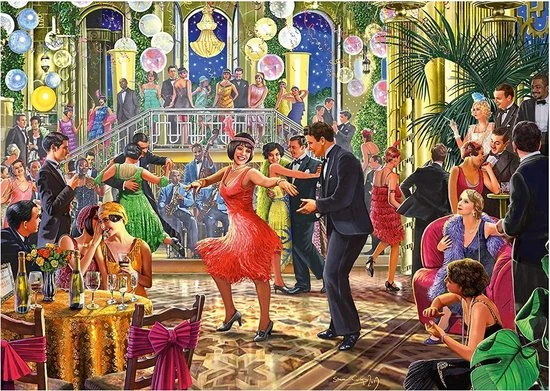 Falcon Puzzel Dancing The Night Away - Legpuzzel - 500 Stukjes - Afbeelding 2