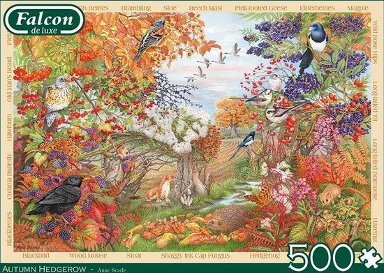 Jumbo Falcon Puzzel Autumn Hedgerow - Legpuzzel - 500 Stukjes - Afbeelding 6