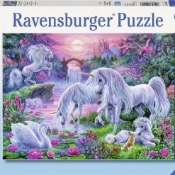 Ravensburger Puzzel Eenhoorns In Het Avondrood - Legpuzzel - 150 Stukjes