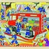 Goki Houten Legpuzzel - Brandweer, 48st.