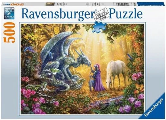 Ravensburger Puzzel 500 Stukjes Drakenfluisteraar