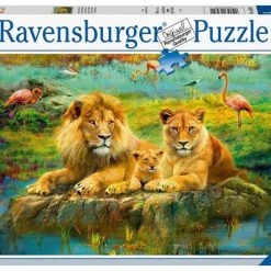 Ravensburger Puzzel Leeuwen In De Savanne - Legpuzzel - 500 Stukjes
