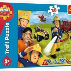 Trefl Brandweerman Sam Puzzel - 30 Stukjes