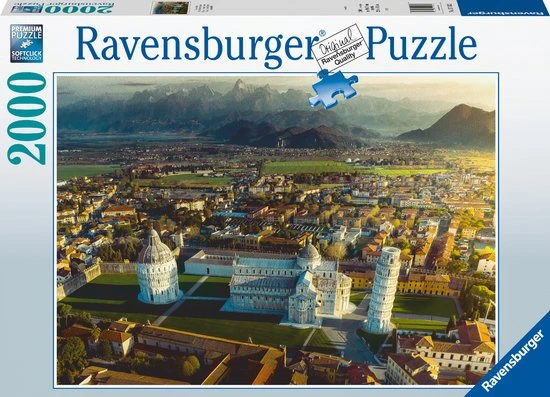 Ravensburger Puzzel Pisa In Itali - Legpuzzel - 2000 Stukjes