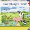 Ravensburger Puzzel Jonge Dieren Op Het Platteland - 2x12 Stukjes - Kinderpuzzel