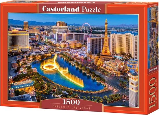 Castorland Fabulous Las Vegas - 1500 Stukjes - Afbeelding 3