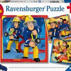 Ravensburger Puzzel Onze Held Sam - 3x49 Stukjes - Kinderpuzzel