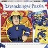 Ravensburger Puzzel Brandweerman Sam: Bij Gevaar Sam Roepen - 3x49 Stukjes - Kinderpuzzel