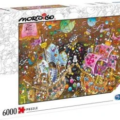Clementoni Legpuzzel - Mordillo Puzzel Collectie - The Kiss - 6000 Stukjes - Puzzels Volwassenen