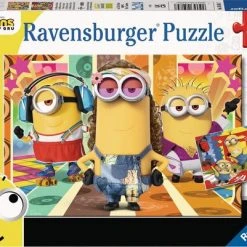 Ravensburger Puzzel Minions 2: Minions In Actie! - 2x24 Stukjes - Kinderpuzzel