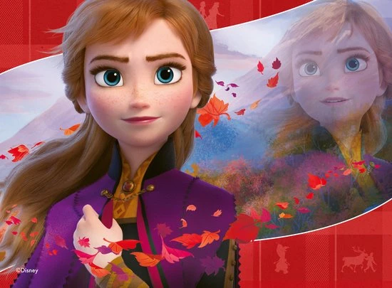 Ravensburger Disney Frozen 2 4in1box Puzzel - 12+16+20+24 Stukjes - Kinderpuzzel - Afbeelding 2