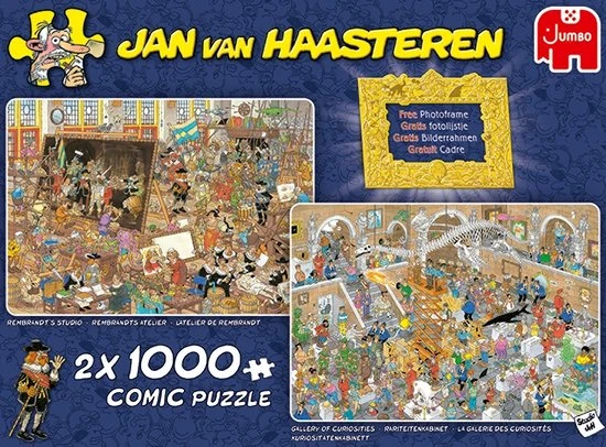 Jan Van Haasteren Een Dagje Naar Het Museum - 2 X 1000 Stukjes - Afbeelding 7