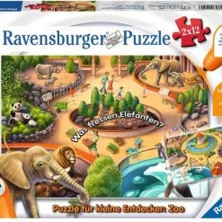 Tiptoi Zoo Legpuzzel 12 Stuk(s) Dieren