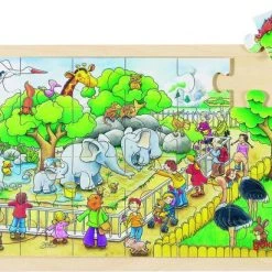 Goki Puzzel Op Bezoek In De Zoo