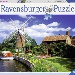 Ravensburger Puzzel Schilderachtige Molen - Legpuzzel - 1000 Stukjes