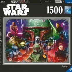 Ravensburger Puzzel Star Wars Boba Fett Premiejager - Legpuzzel - 1500 Stukjes
