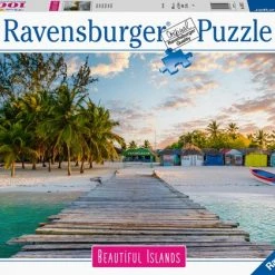 Ravensburger Puzzel Caribisch Eiland - Legpuzzel - 1000 Stukjes