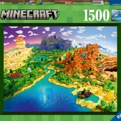 Ravensburger Puzzel World Of Minecraft - Legpuzzel - 1500 Stukjes