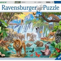 Ravensburger Puzzel Waterval In De Jungle - Legpuzzel - 1500 Stukjes