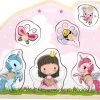 Barbo Toys Lillie & Ellie - Houten Peg Puzzle (6 Pinnen)
