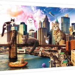 Trefl Katten In New York Puzzel - 1000 Stukjes