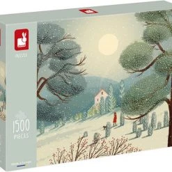 Janod Kidult Puzzel - Een Winters Wonderland