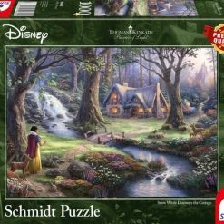 Schmidt Snow White Discovers The Cottage - Puzzel (1000)