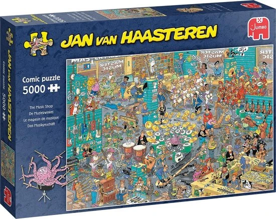 Jan Van Haasteren De Muziekwinkel Puzzel - 5000 Stukjes