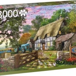 Jumbo Premium Collection Puzzel Het Huisje Van De Boer - Legpuzzel - 3000 Stukjes
