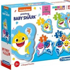 Clementoni Legpuzzel Baby Shark Junior Karton 30 Stukjes 4-delig
