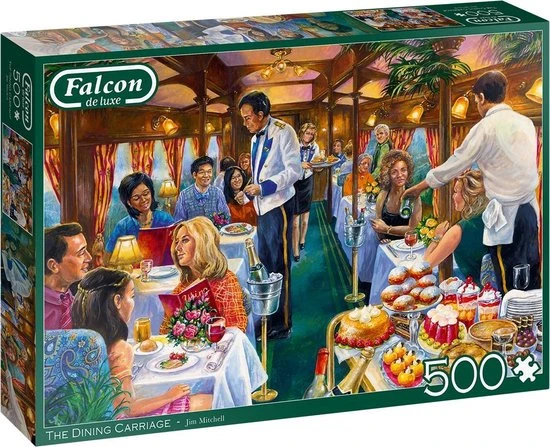 Falcon Puzzel The Dining Carriage - Legpuzzel - 500 Stukjes