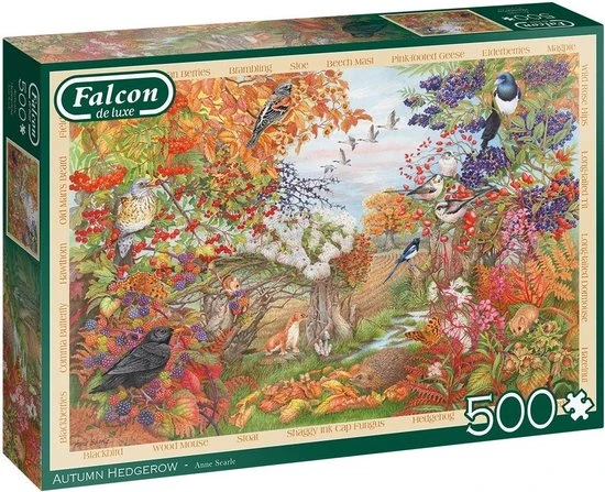 Jumbo Falcon Puzzel Autumn Hedgerow - Legpuzzel - 500 Stukjes