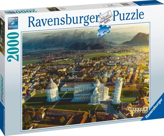 Ravensburger Puzzel Pisa In Itali - Legpuzzel - 2000 Stukjes - Afbeelding 4
