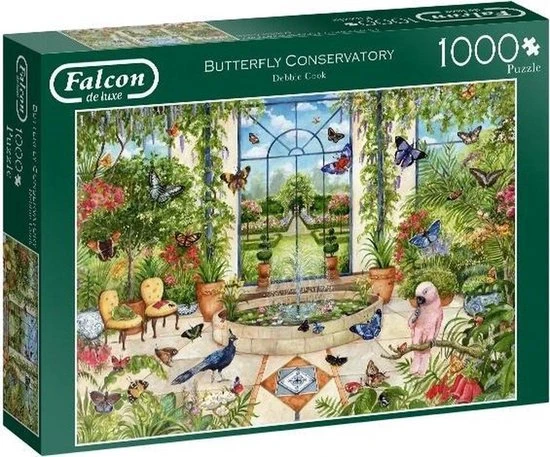 Jumbo Falcon Puzzel Butterfly Conservatory - Legpuzzel - 1000 Stukjes - Afbeelding 7