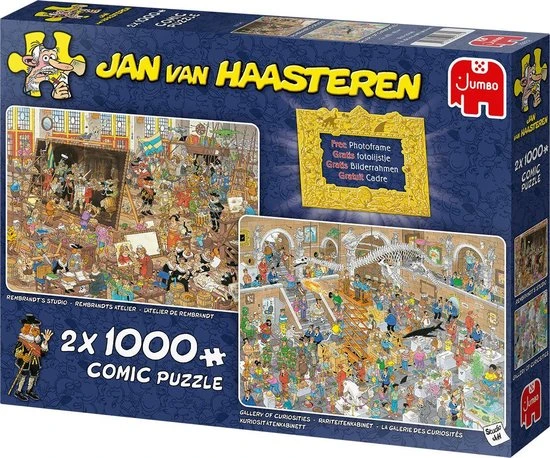 Jan Van Haasteren Een Dagje Naar Het Museum - 2 X 1000 Stukjes - Afbeelding 8