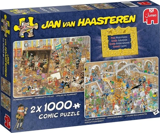 Jan Van Haasteren Een Dagje Naar Het Museum - 2 X 1000 Stukjes - Afbeelding 9
