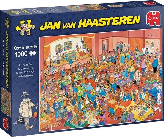 Jan Van Haasteren De Goochelbeurs Puzzel - 1000 Stukjes